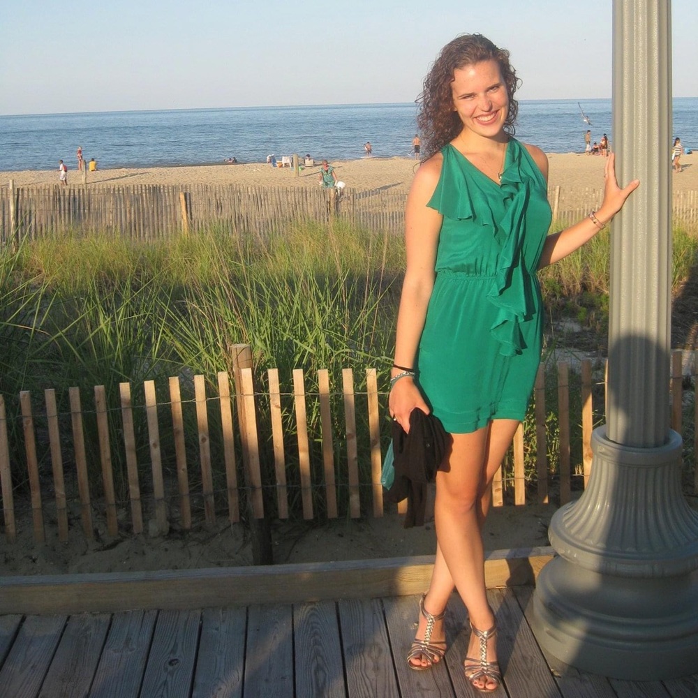Greylin Emerald Green Mini Dress Size S